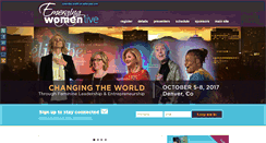 Desktop Screenshot of emergingwomenlive.com